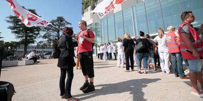 Les professionnels de santé en grève ce mardi 20 juin devant l'hôpital Pasteur
