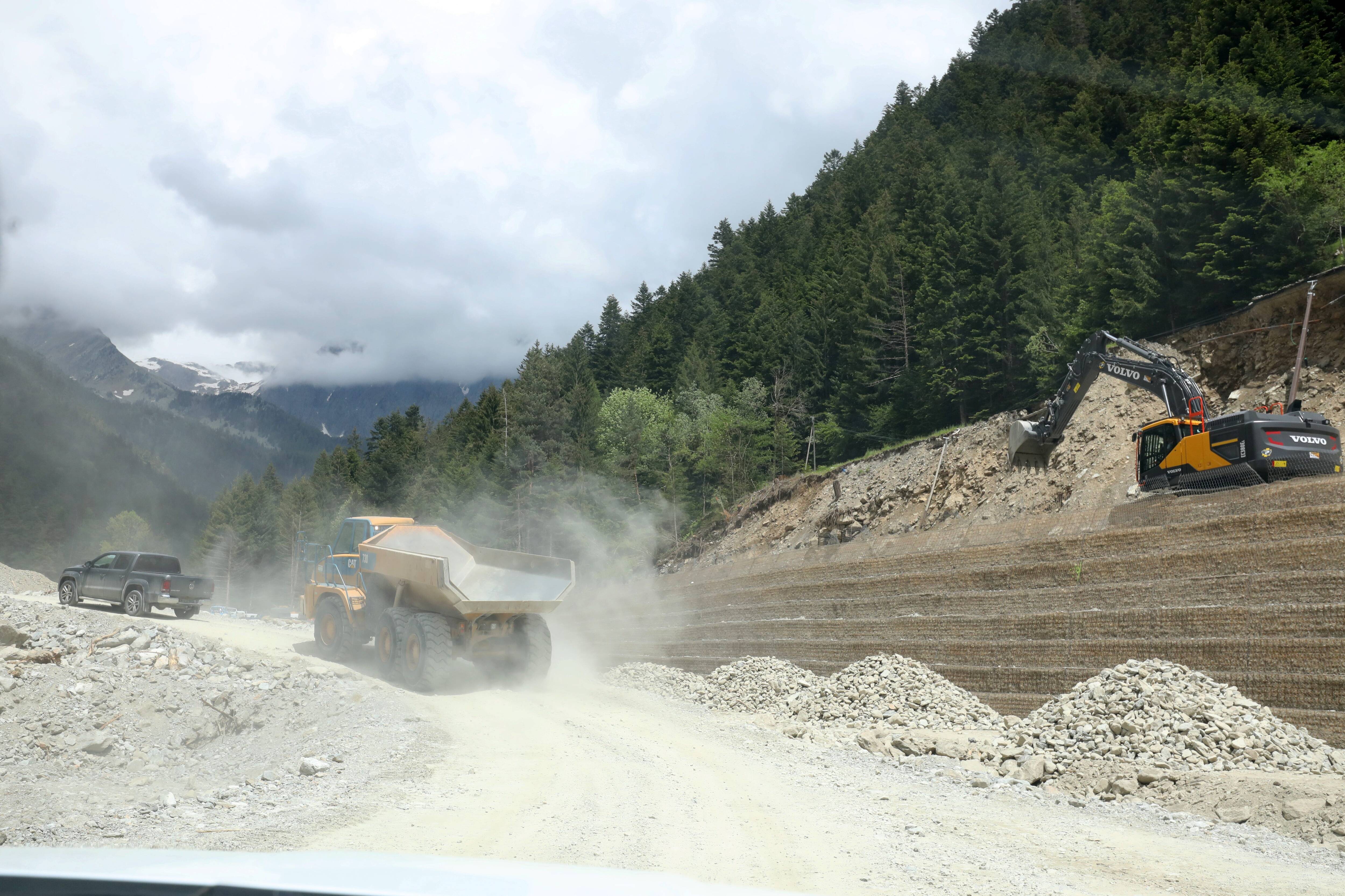 "Rétablissement de l'accès au quartier Deloutre et sécurisation du vallon du Vernet": des avancées pour Saint-Martin-Vésubie dans les travaux post-tempête Alex