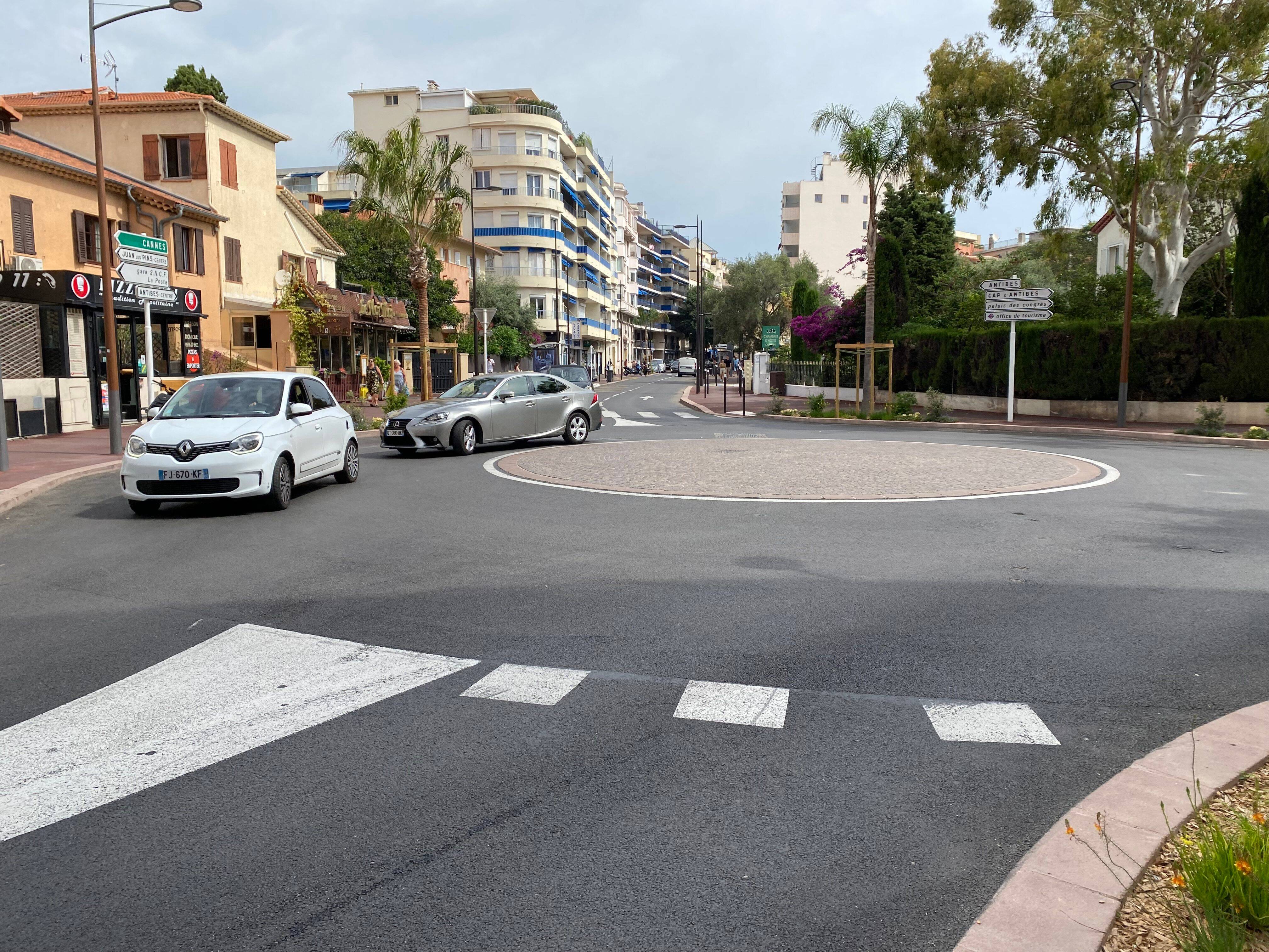 Une porte d'entrée sur le centre-ville de Juan plus apaisée pour les conducteurs et les piétons