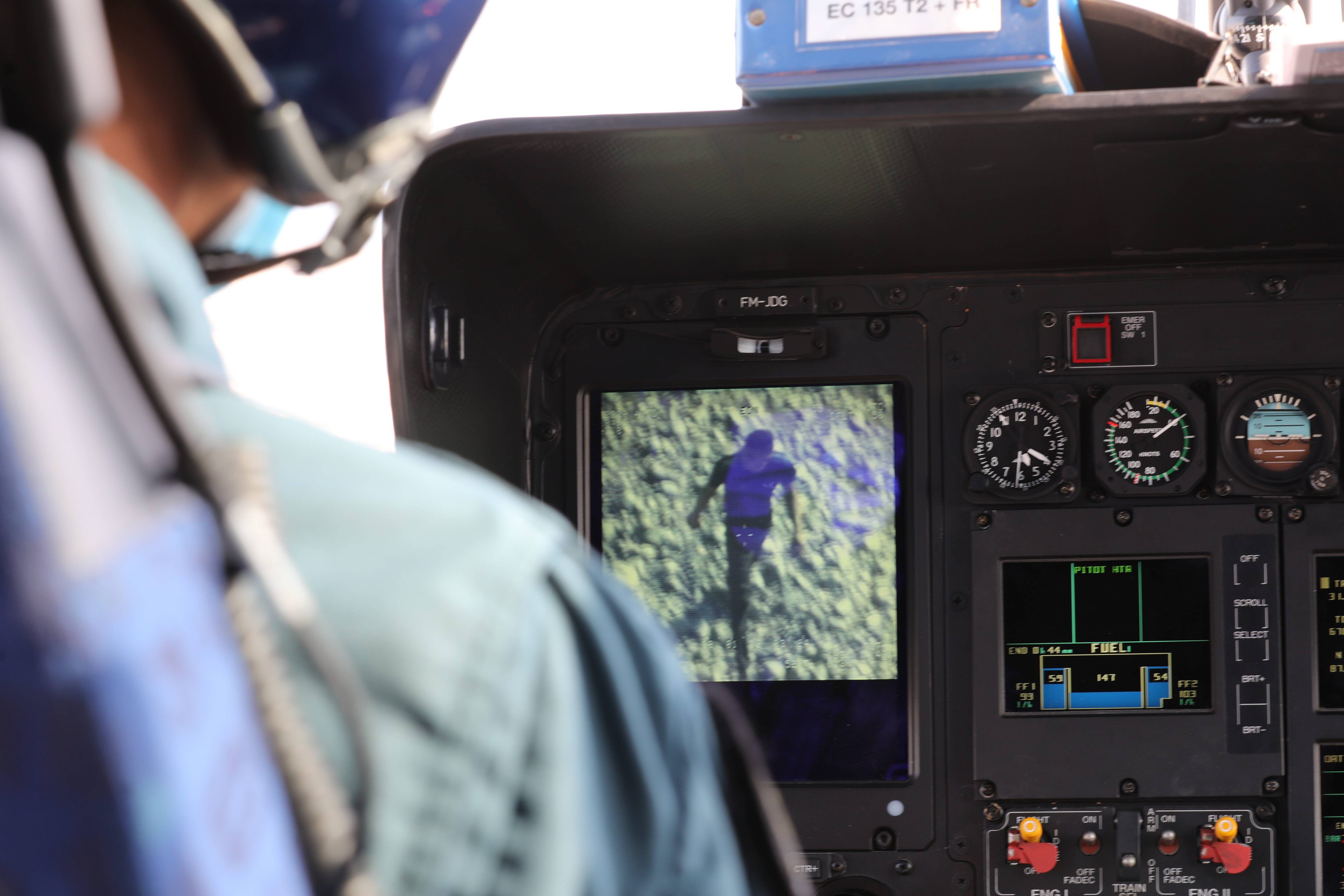 Les grands moyens pour rattraper un homme en fuite: récit en 5 actes d'une journée agitée à l'ouest des Alpes-Maritimes
