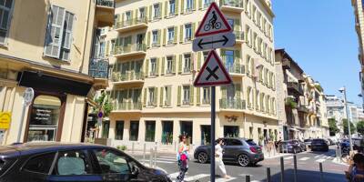 Les accidents se multiplient depuis la disparition du feu tricolore: ce carrefour du centre de Nice est-il vraiment dangereux?