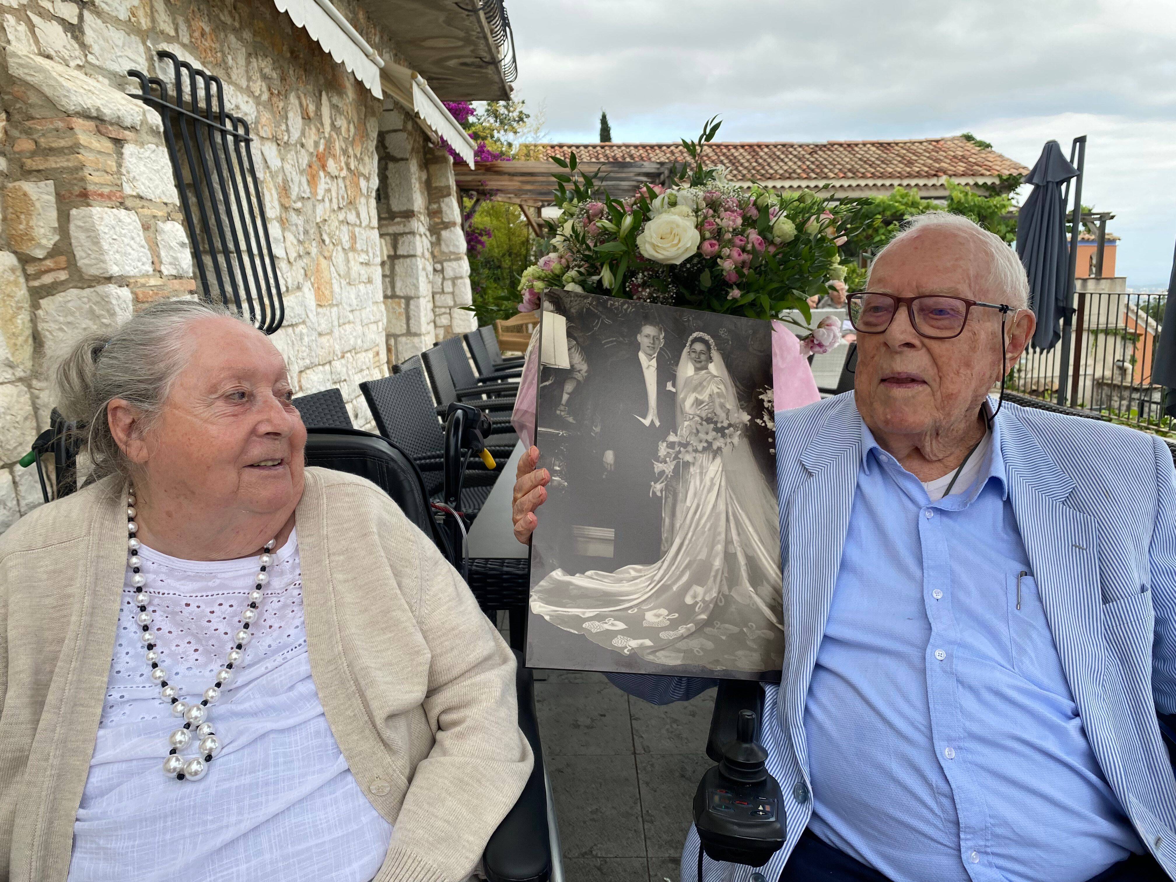 Ces Azuréens fêtent leurs 75 ans de mariage et livrent les secrets de la longévité de leur couple
