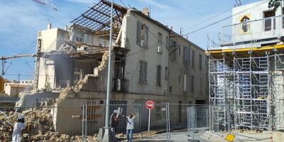 Le bâtiment du tristement célèbre Bar du gaz à Toulon vient d'être démoli
