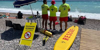 Drapeaux rouges ou jaunes sur les plages: 