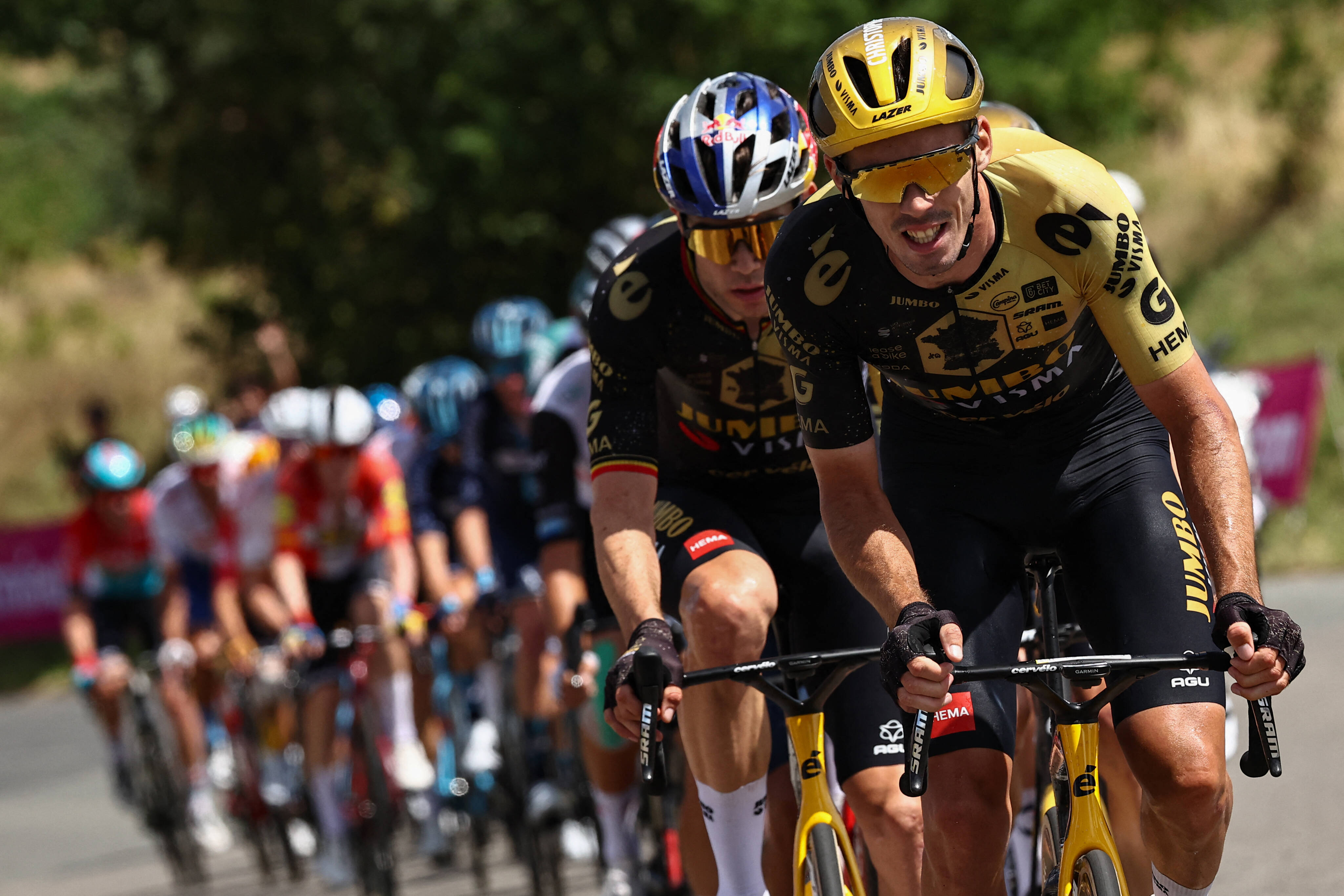 Tour de France: le Varois Christophe Laporte "s'épanouit" au service de l'équipe du maillot jaune