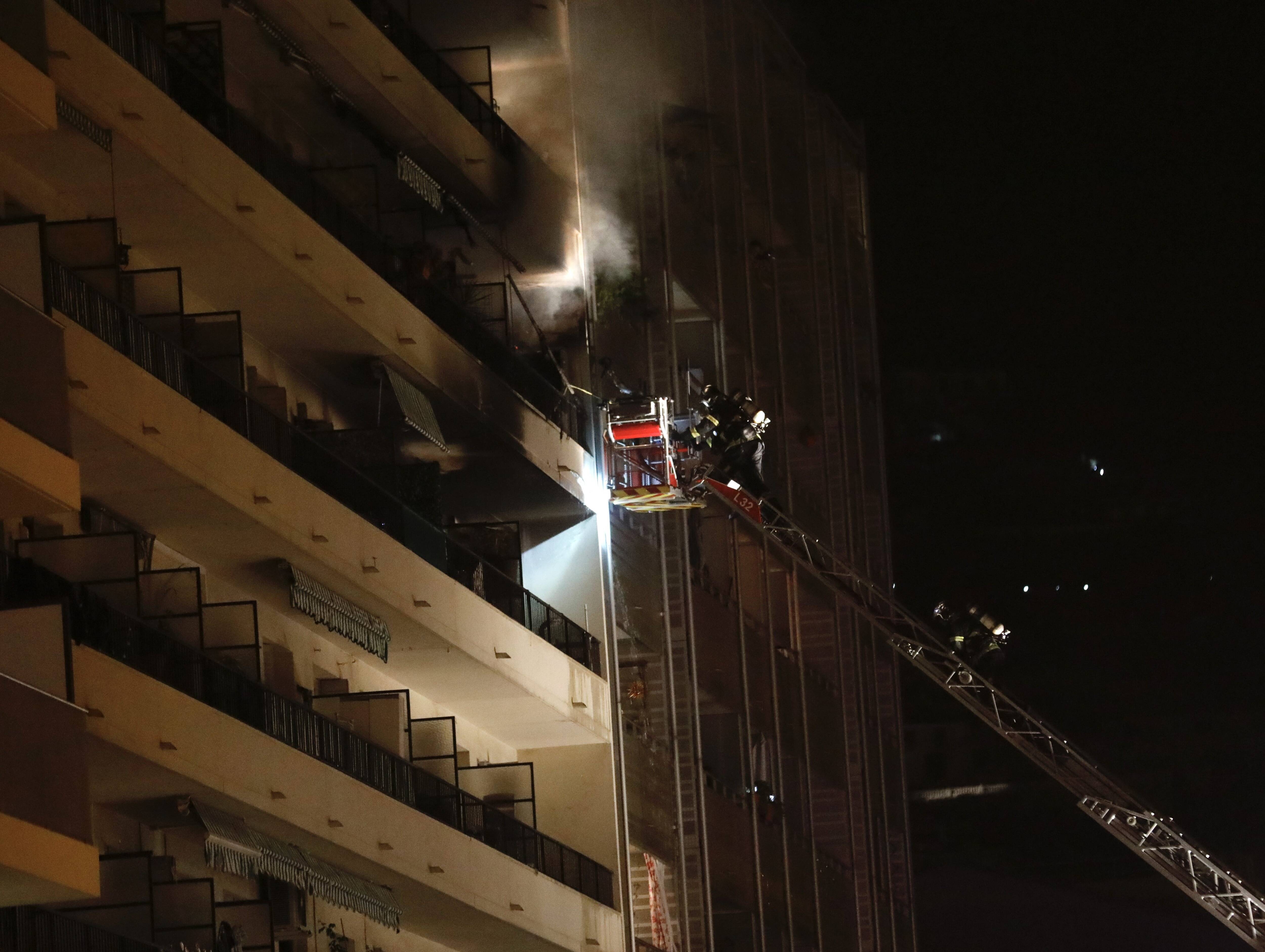 Ce que l'on sait sur le violent feu d'appartement qui a fait un mort et plusieurs blessés ce lundi soir à Nice