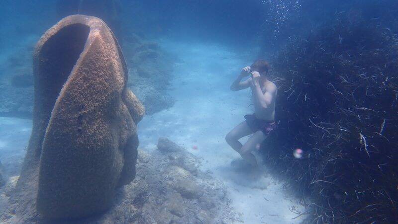 Eugène, un des modèles de Jason DeCaires Taylor, raconte son face à face avec son double sous-marin