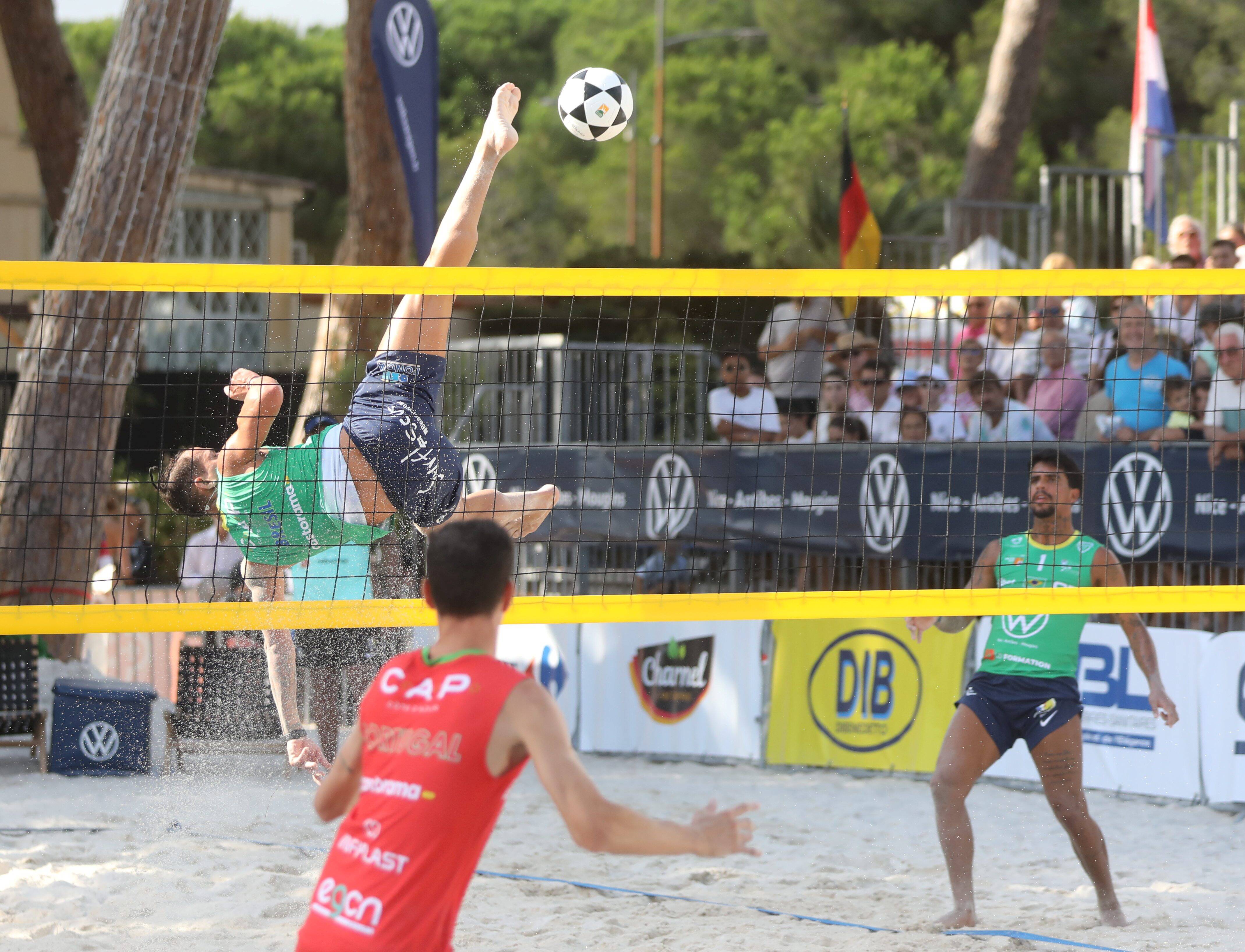 Voici ce qu'il vous attend ce dimanche pour le Mondial de footvolley à Antibes