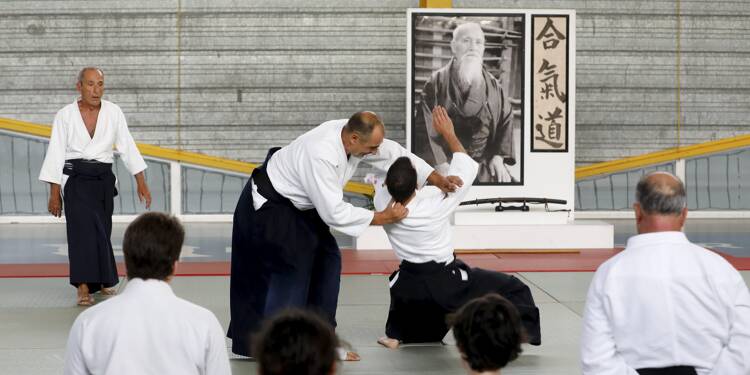 L’aïkido en maître au gymnase Sauvat à La Seyne
