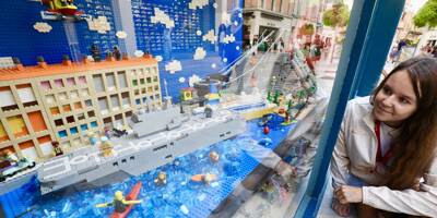 Les lieux emblématiques de Toulon façonnés en mode Lego