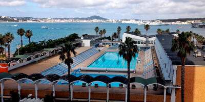 À Toulon, le bassin extérieur fermé à la piscine du Port Marchand
