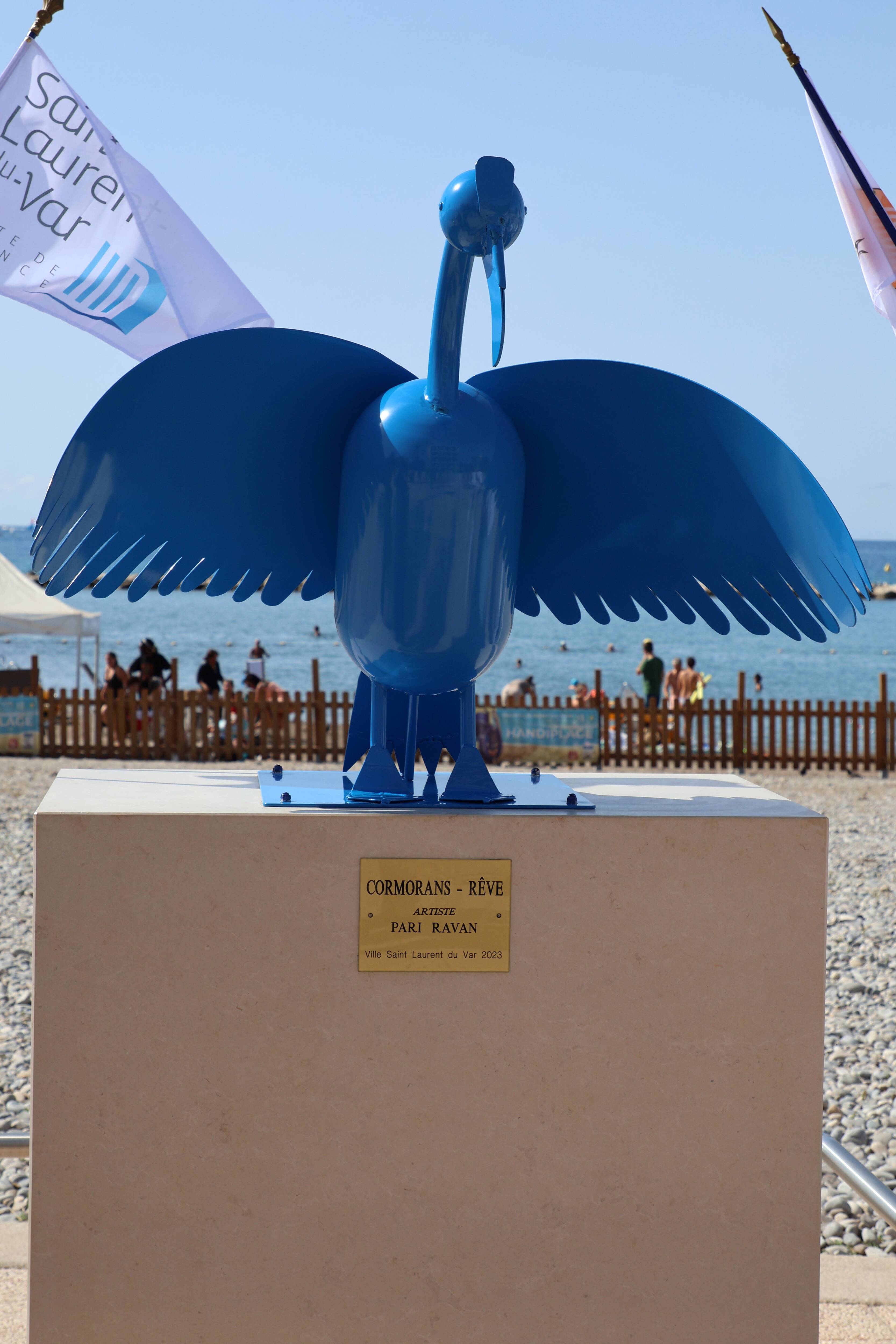 Voici l'histoire de la nouvelle oeuvre d'art inaugurée ce jeudi à Saint-Laurent-du-Var