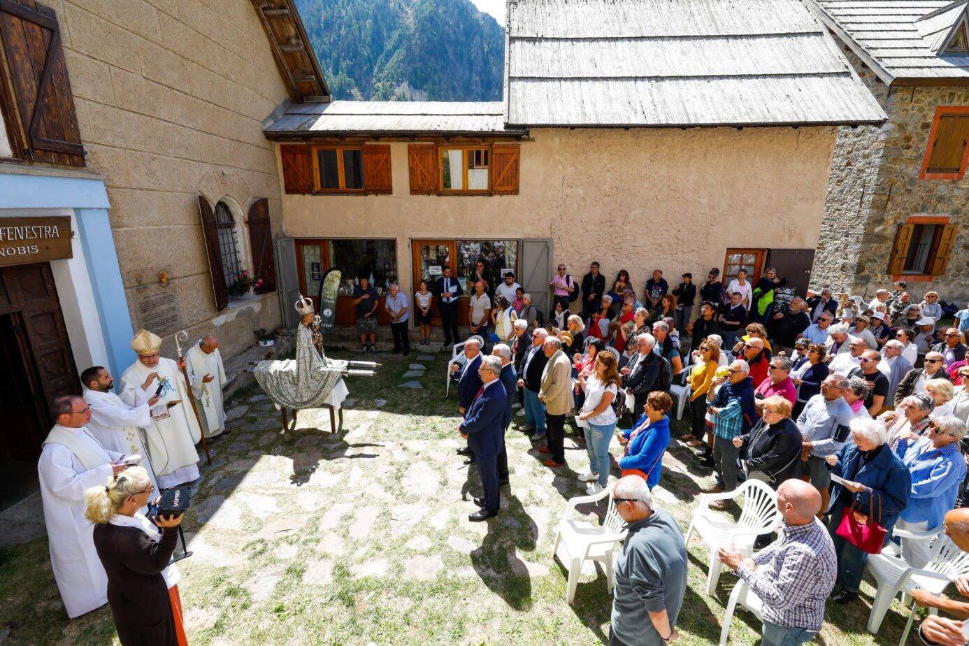 Pèlerinage à la Madone de Fenestre: des navettes mises à disposition au départ de Saint-Martin-Vésubie