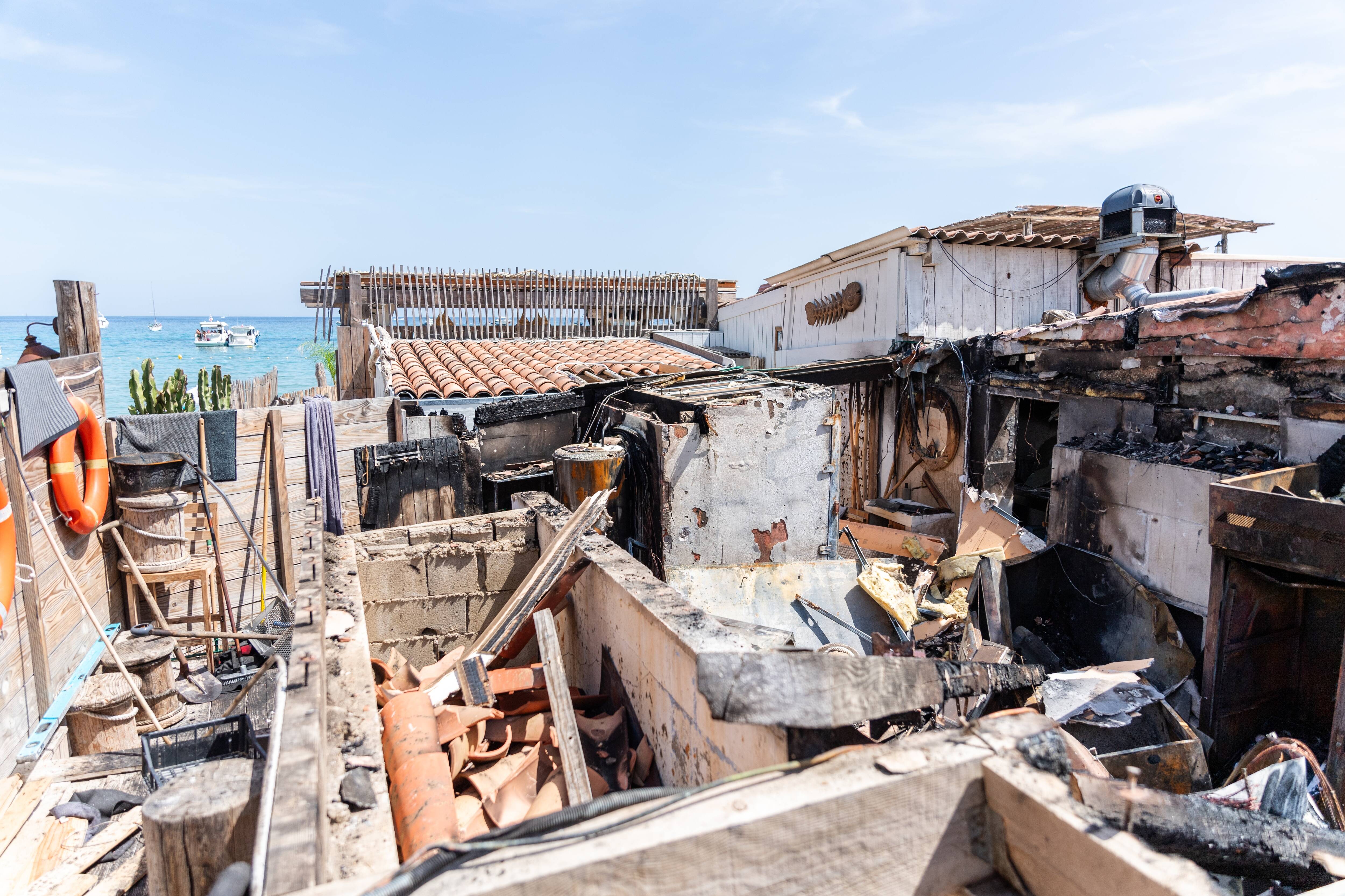 Incendie du restaurant de plage Le Prao à Sainte-Maxime: après le sinistre, l'enquête