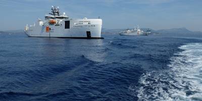 Passage de témoin au large de Toulon pour le câblier d'Orange Marine