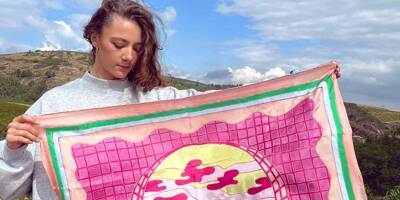 A Grasse, cette jeune créatrice modernise la peinture sur soie