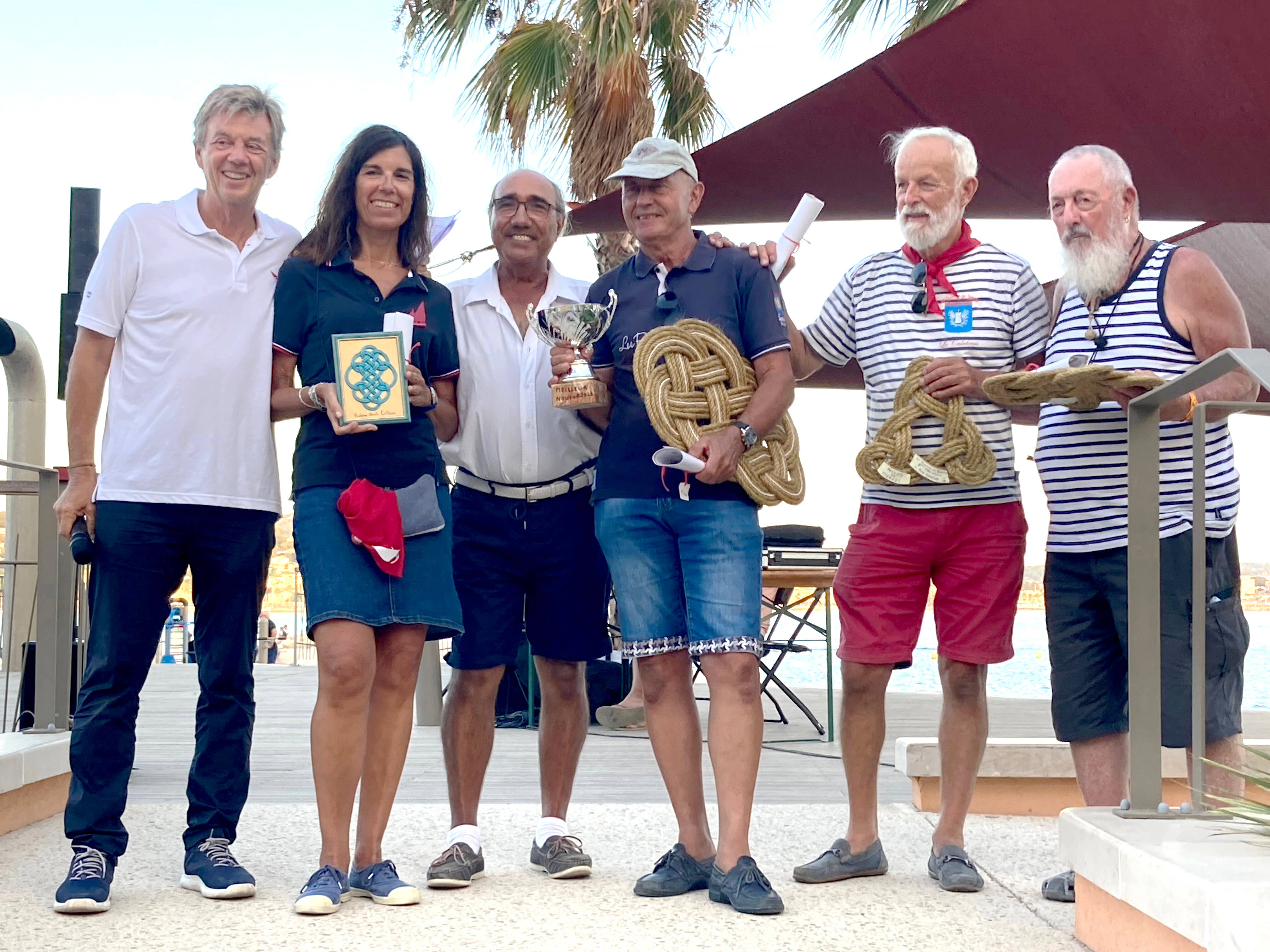 Grâce à ce concours, ils en ont appris plus sur la fibre du matelotage