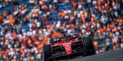 Charles Leclerc neuvième sur la grille de départ du Grand Prix des Pays-Bas, Max Verstappen en pole position