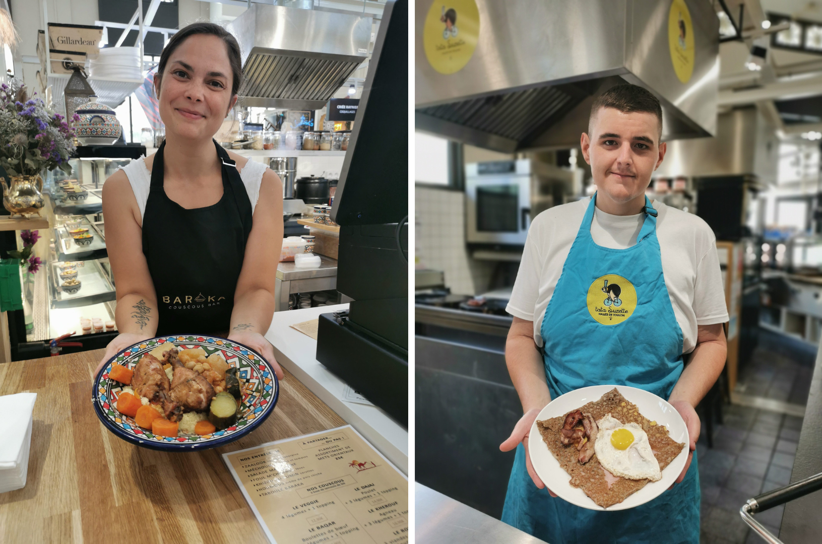 Découvrez les deux nouveaux stands des halles de Toulon, pour les deux ans de l'ouverture