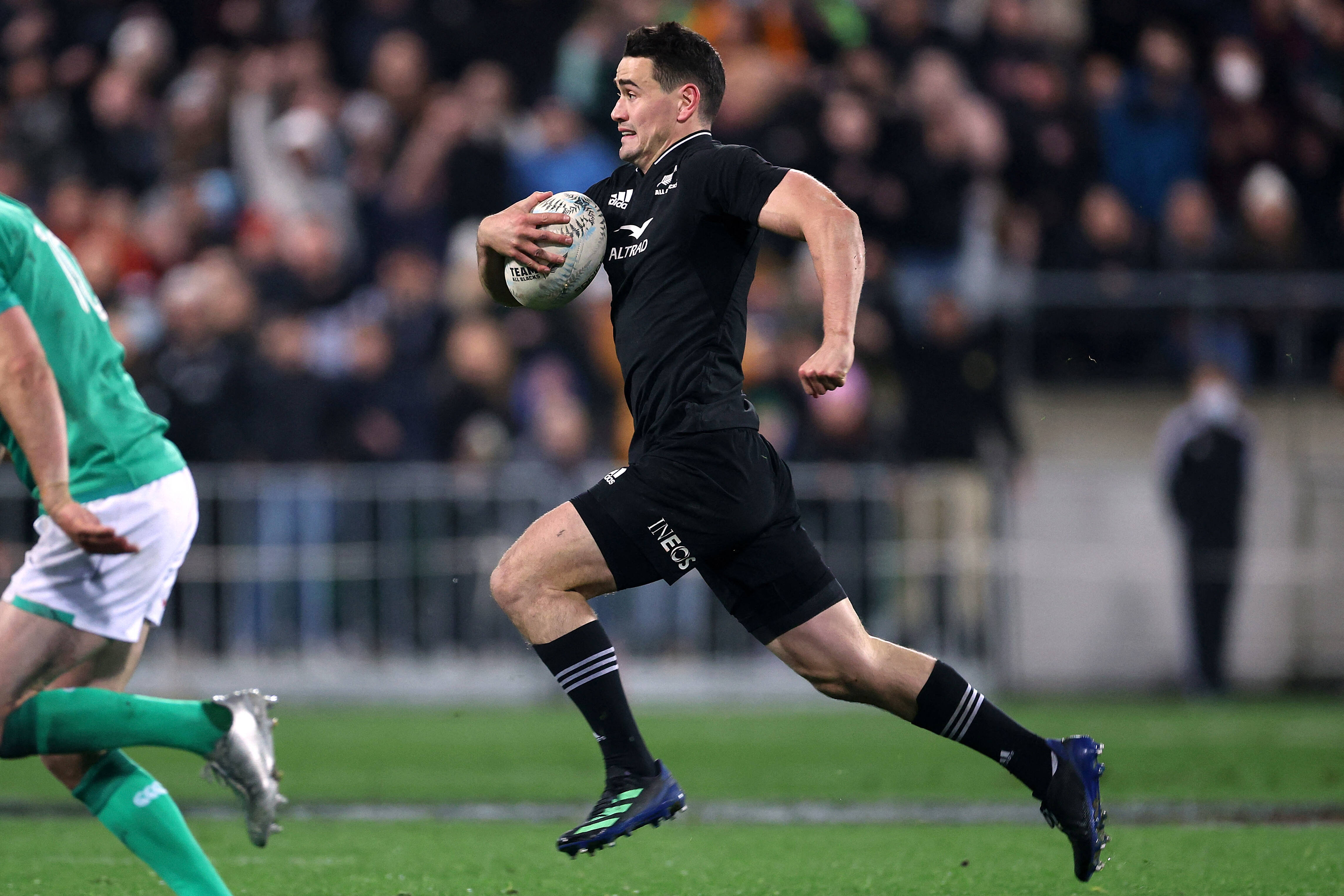 Coupe du monde de rugby: le numéro 14 des All Blacks Will Jordan affole les compteurs