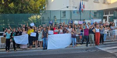 Les parents d'élèves de l'école Righi à Nice se mobilisent contre la possible fermeture d'une classe