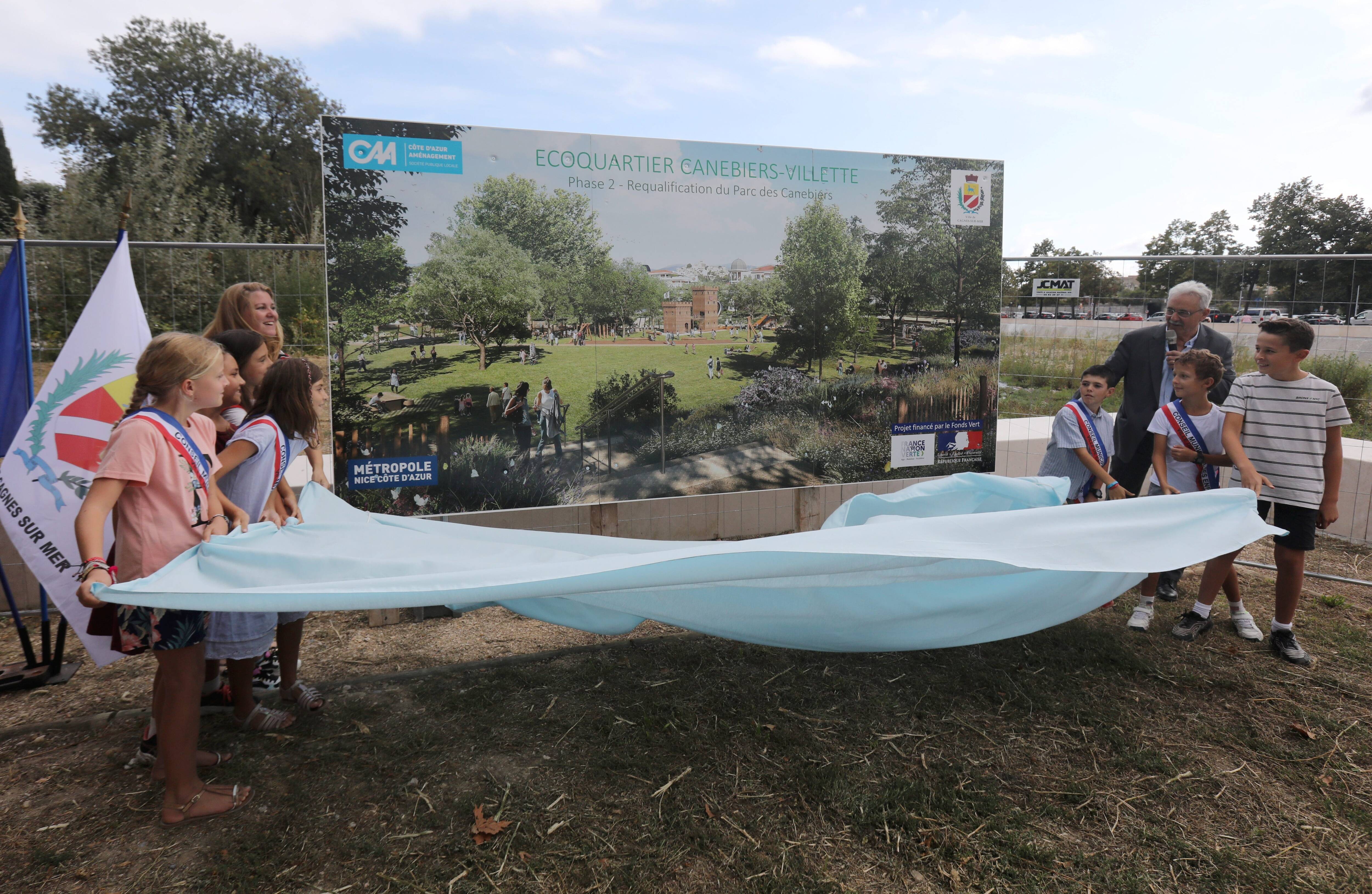 Aire de jeux, amphithéâtre, belvédère... "Les grands travaux" démarrent pour l'écoquartier de Cagnes-sur-Mer