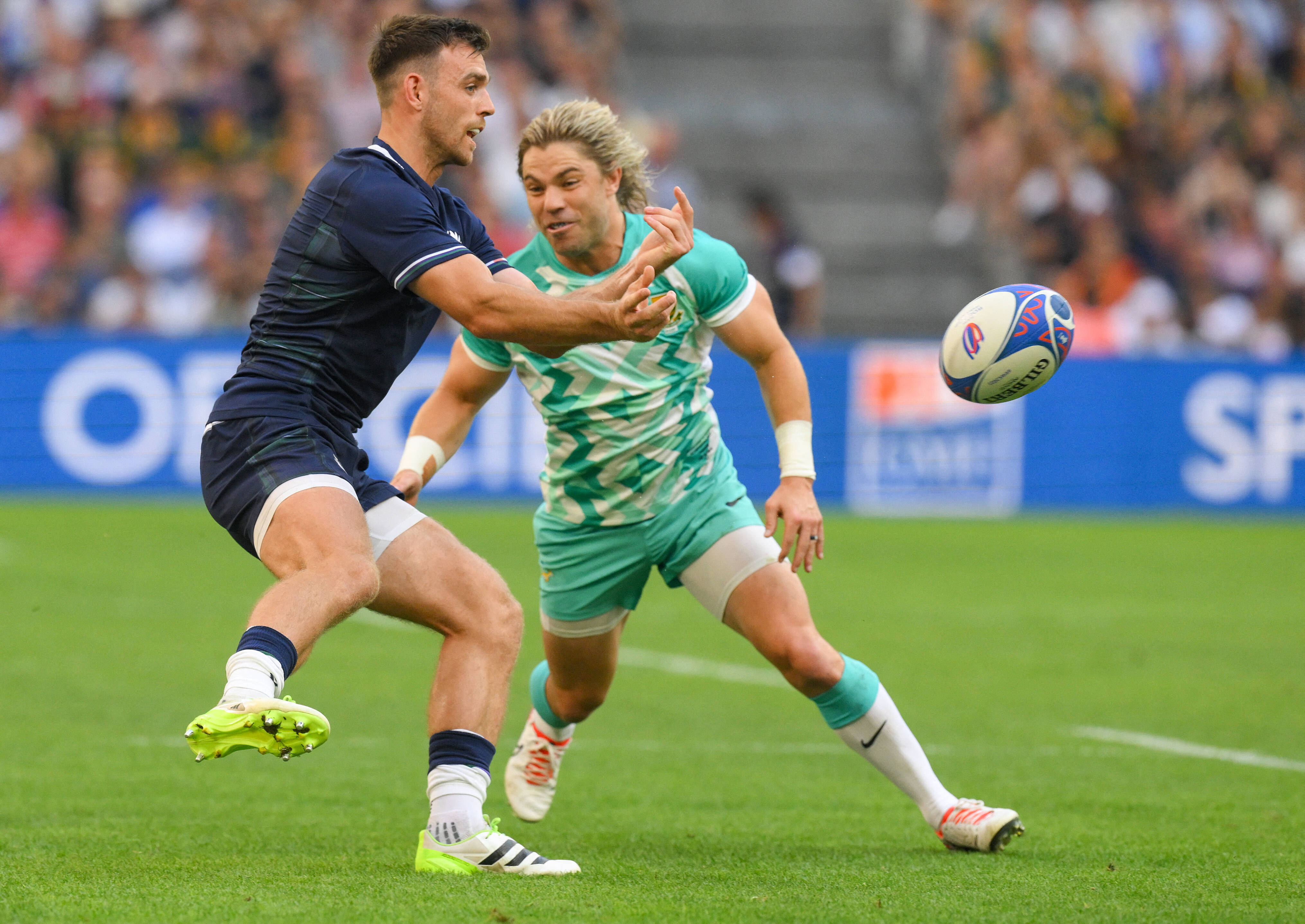 "Nous n'avons pas montré notre vrai visage": le Toulonnais Ben White revient sur la défaite de l'Ecosse face à l'Afrique-du-Sud lors de la Coupe du monde de rugby