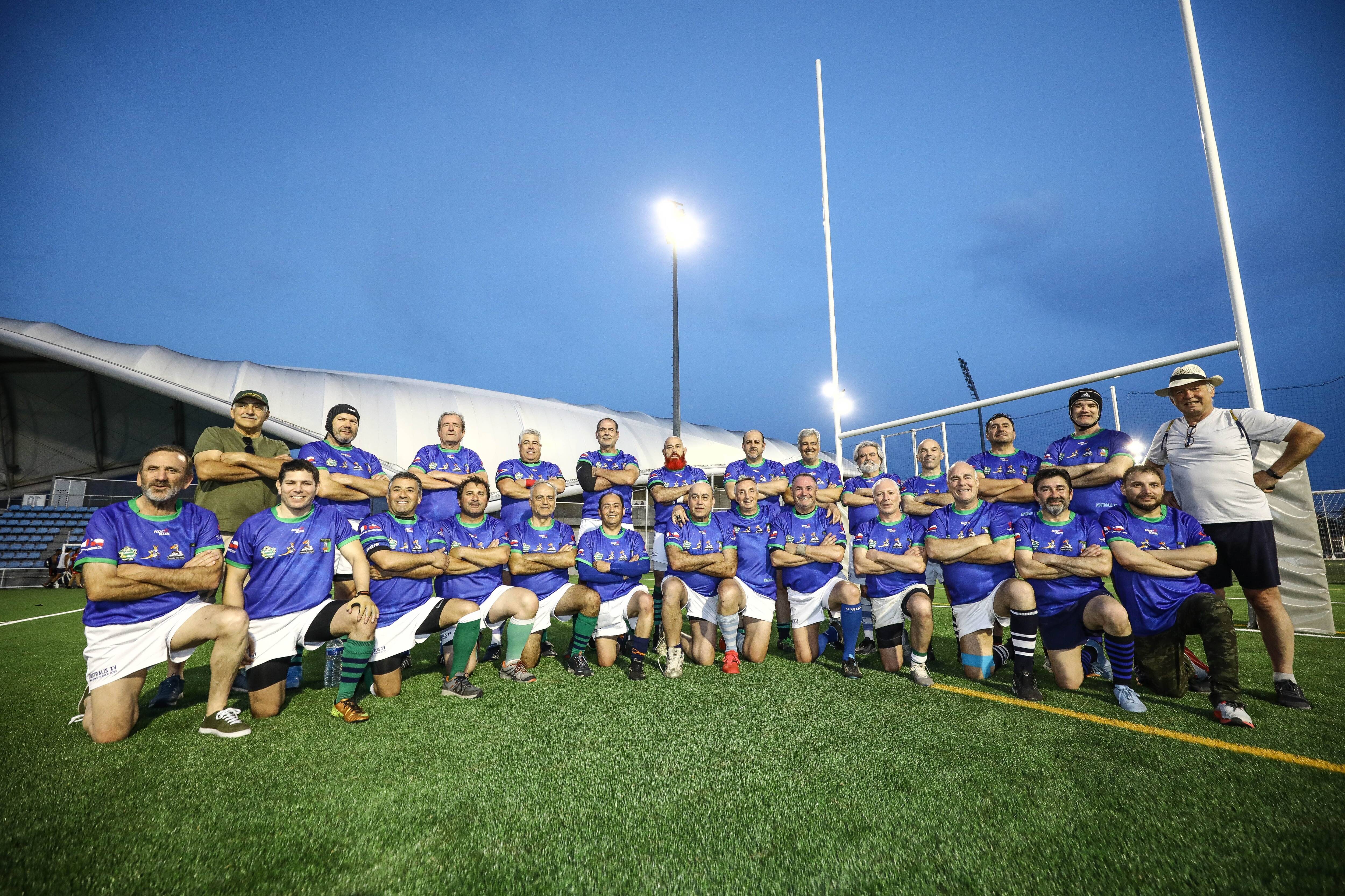 Coupe du monde de rugby: des joueurs vétérans du Chili invités pour un match amical à Toulon