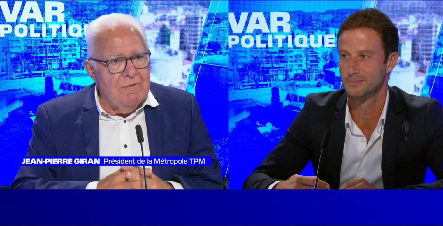 Ce qu'il faut retenir de l'émission Var Politiques, le nouveau rendez-vous mensuel de BFM Toulon/ Var-matin, avec Jean-Pierre Giran comme premier invité