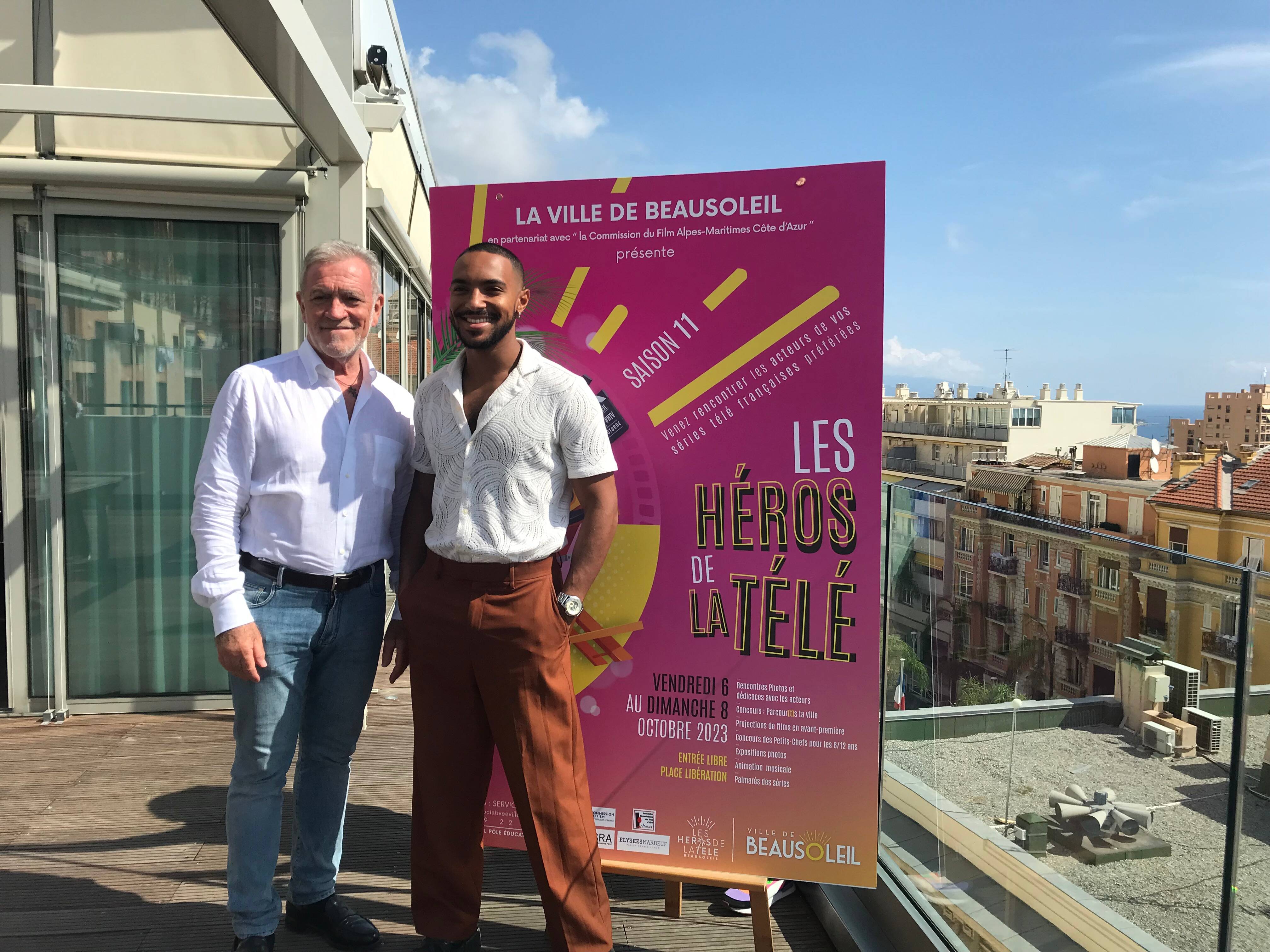 En octobre prochain, venez rencontrer vos acteurs de séries préférés au 11e Festival "Les Héros de la Télé" à Beausoleil