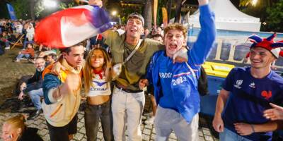 Coupe du monde de rugby: 2.000 personnes dans la fanzone de Nice pour la victoire 96-0 de la France face à la Namibie