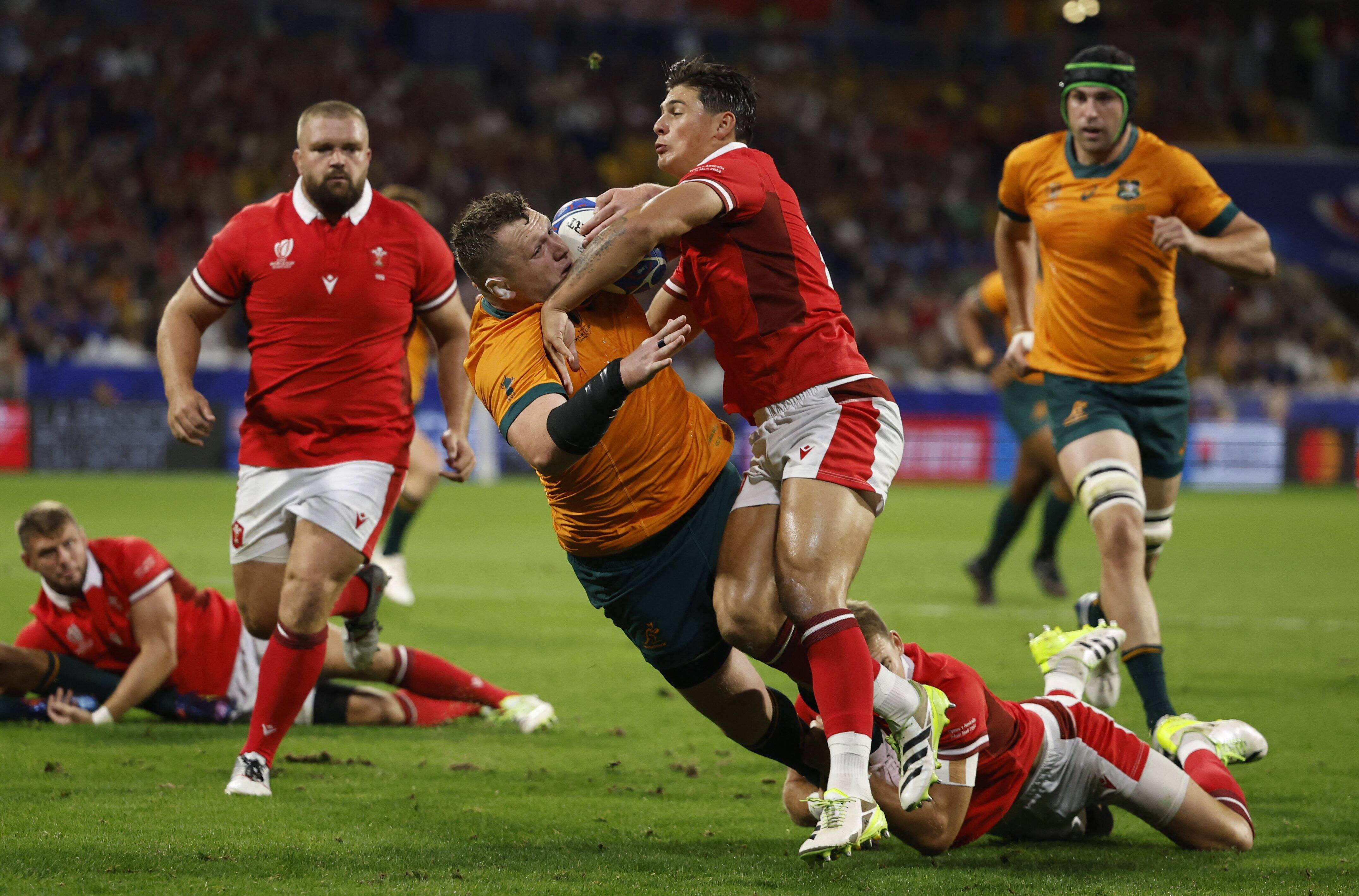 Coupe du Monde de rugby: humiliée par le pays de Galles, l'Australie est au bord du gouffre