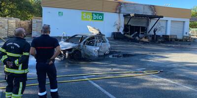 Un incendie criminel a détruit un magasin So Bio du pays grassois dans la nuit