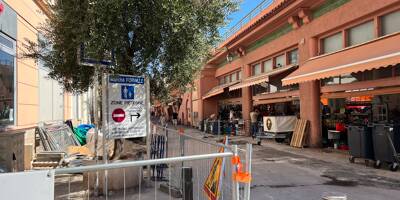 Marché Forville à Cannes: les commerçants du pourtour inquiets par le chantier