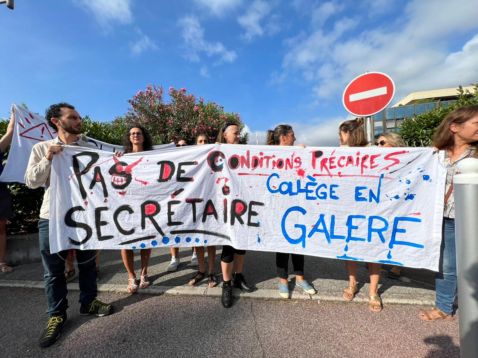 La majorité du personnel du collège René-Cassin à Tourrette-Levens en grève ce vendredi