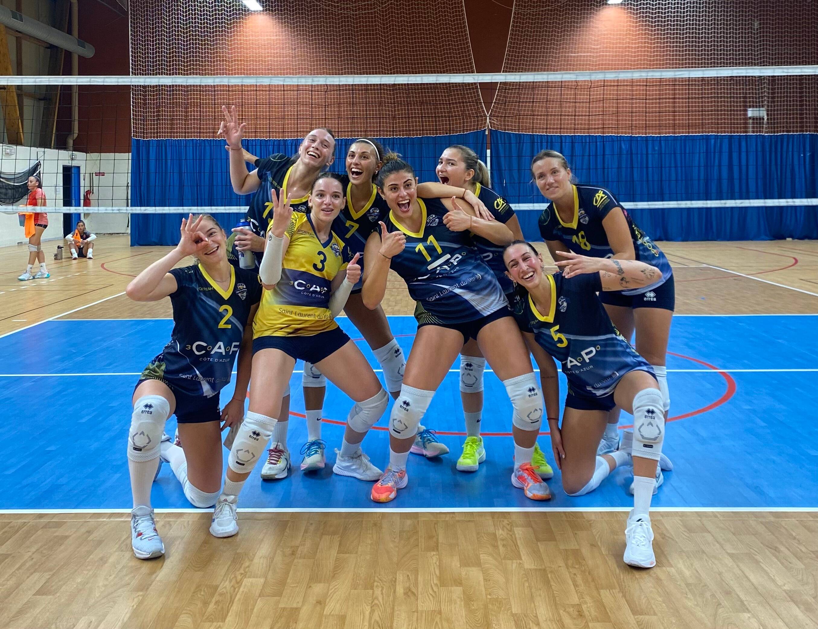 "Avec notre budget, ce n'est pas si mal": les confidences de la coach des volleyeuses de Saint-Laurent-du-Var, après la victoire de son équipe face à Vitrolles ce week-end