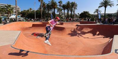 Le nouveau Skatepark de la Roseraie, comme sur des roulettes sur la Croisette à Cannes