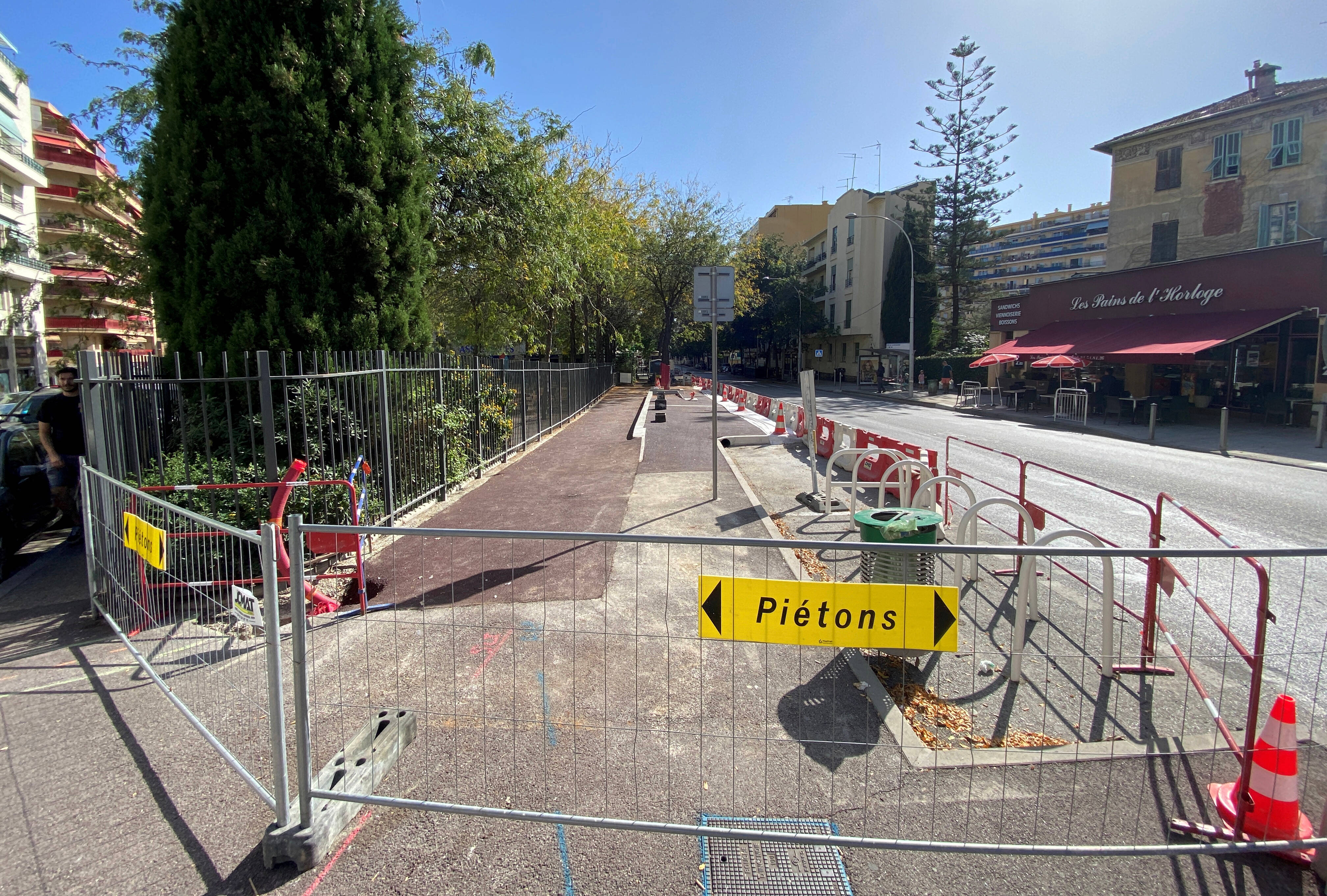 Les riverains s'interrogent, mais quels sont ces travaux en cours sur le boulevard de Cessole à Nice?