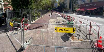 Les riverains s'interrogent, mais quels sont ces travaux en cours sur le boulevard de Cessole à Nice?