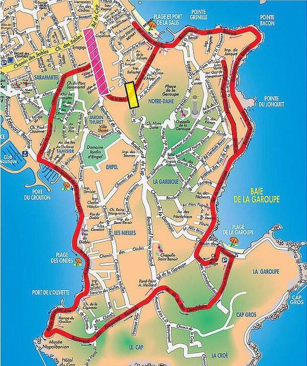 Ce qu'il faut savoir pour circuler à Antibes ce dimanche, avec la course Courir pour une fleur