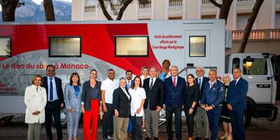 L'Amicale des Donneurs de sang de Monaco offre son camion à une commune d'Italie