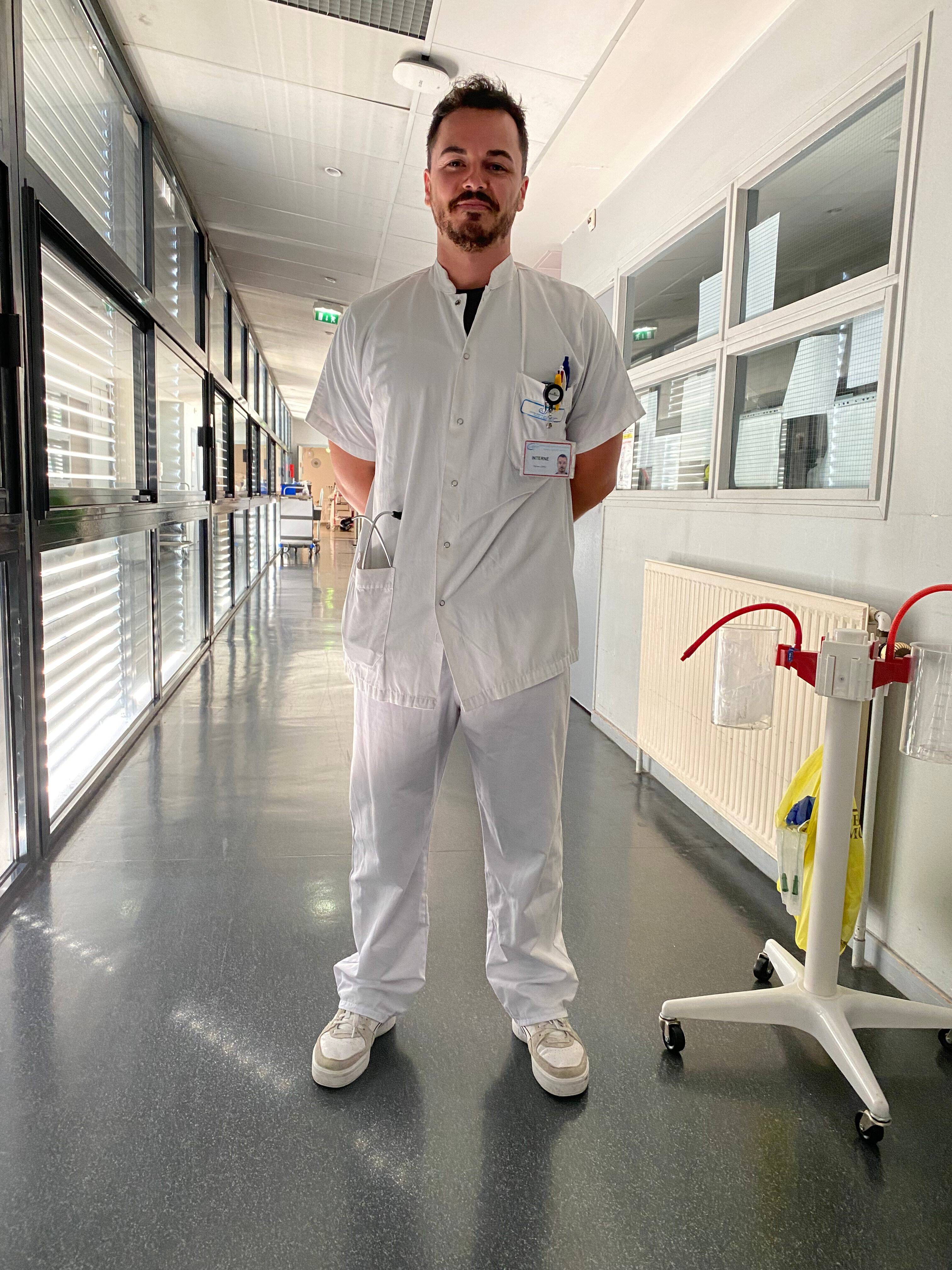 Cet interne en médecine générale à l'hôpital de Toulon-La Seyne livre son regard sur son métier