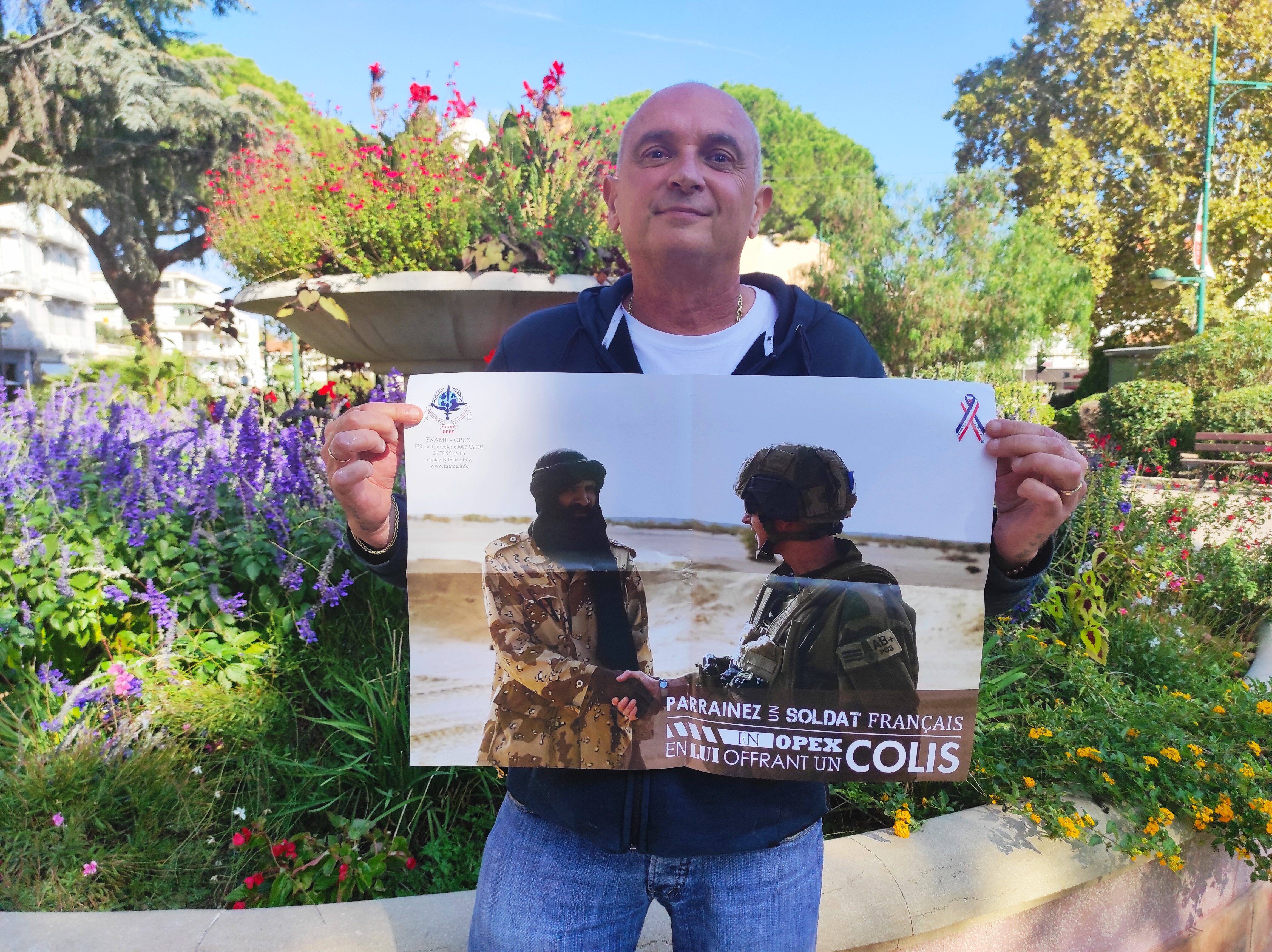 "La preuve qu'on ne les oublie pas": ce Vallaurien prépare des colis pour les militaires français encore nombreux à l'étranger