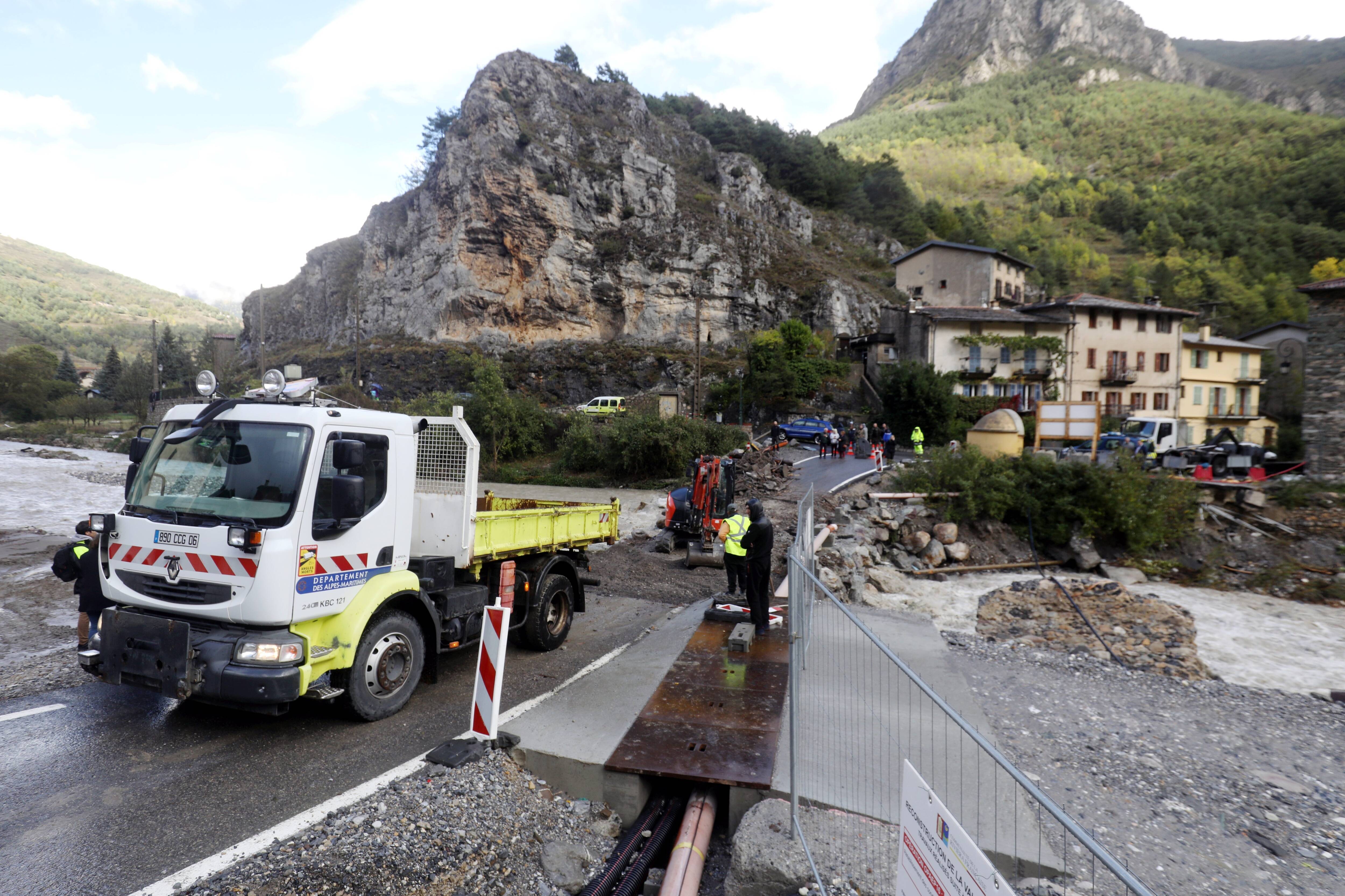 On fait le point sur les dégâts engendrés par la tempête Aline dans les des Alpes-Maritimes