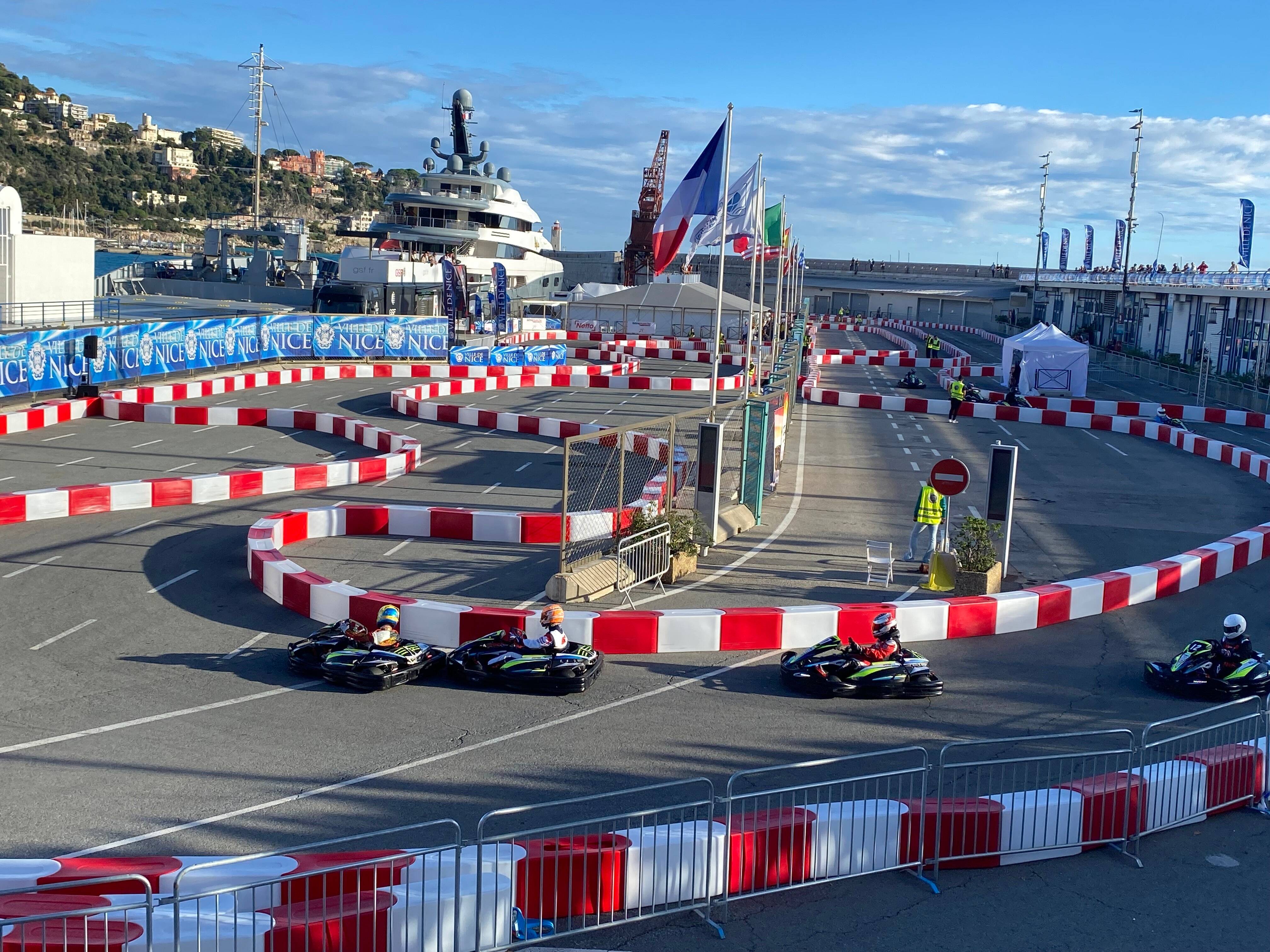 On vous explique pourquoi un circuit de course a été installé au port de Nice