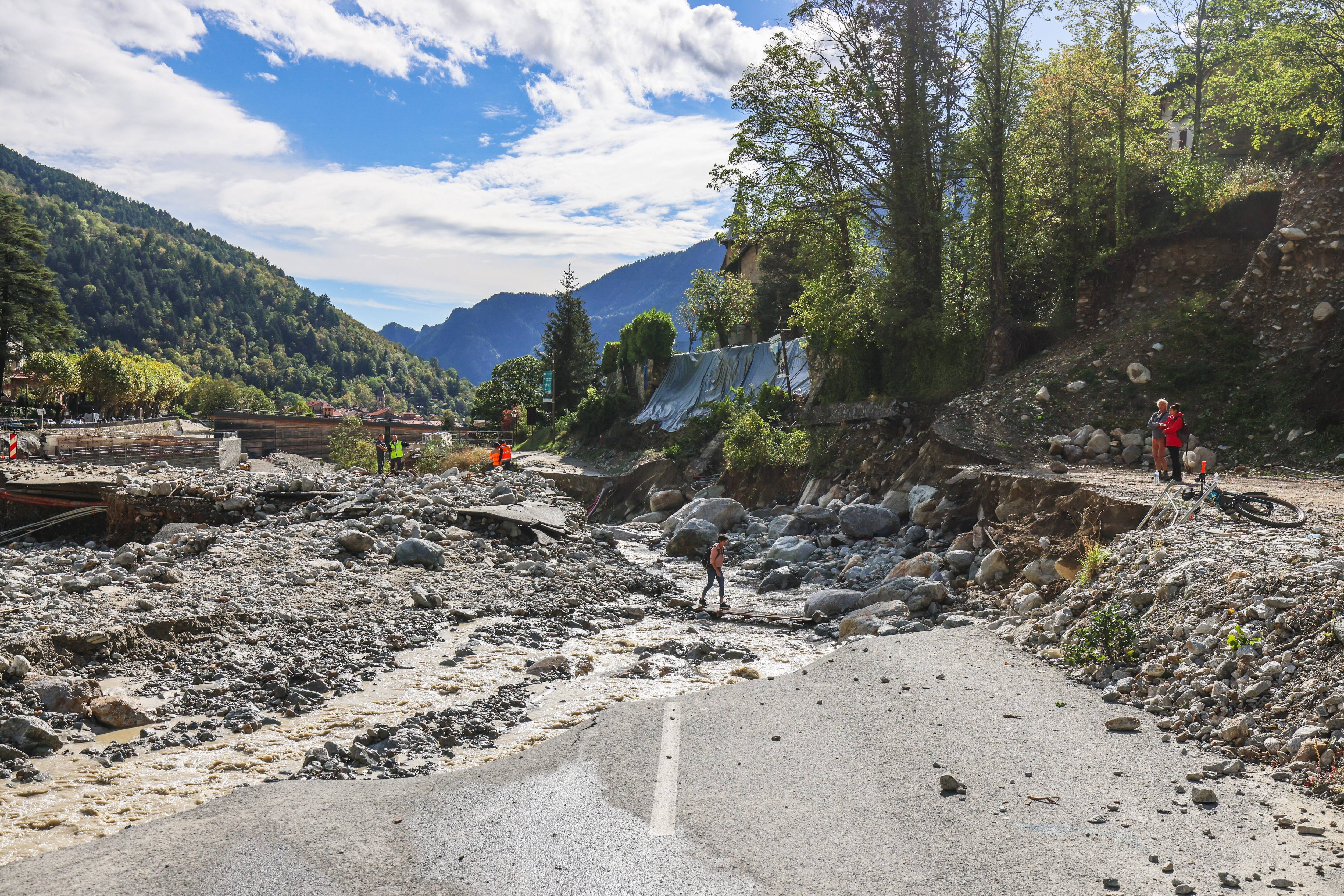 Tempête Aline: le Département débloque 15 millions pour aider à la reconstruction dans les vallées de la Vésubie et de La Tinée