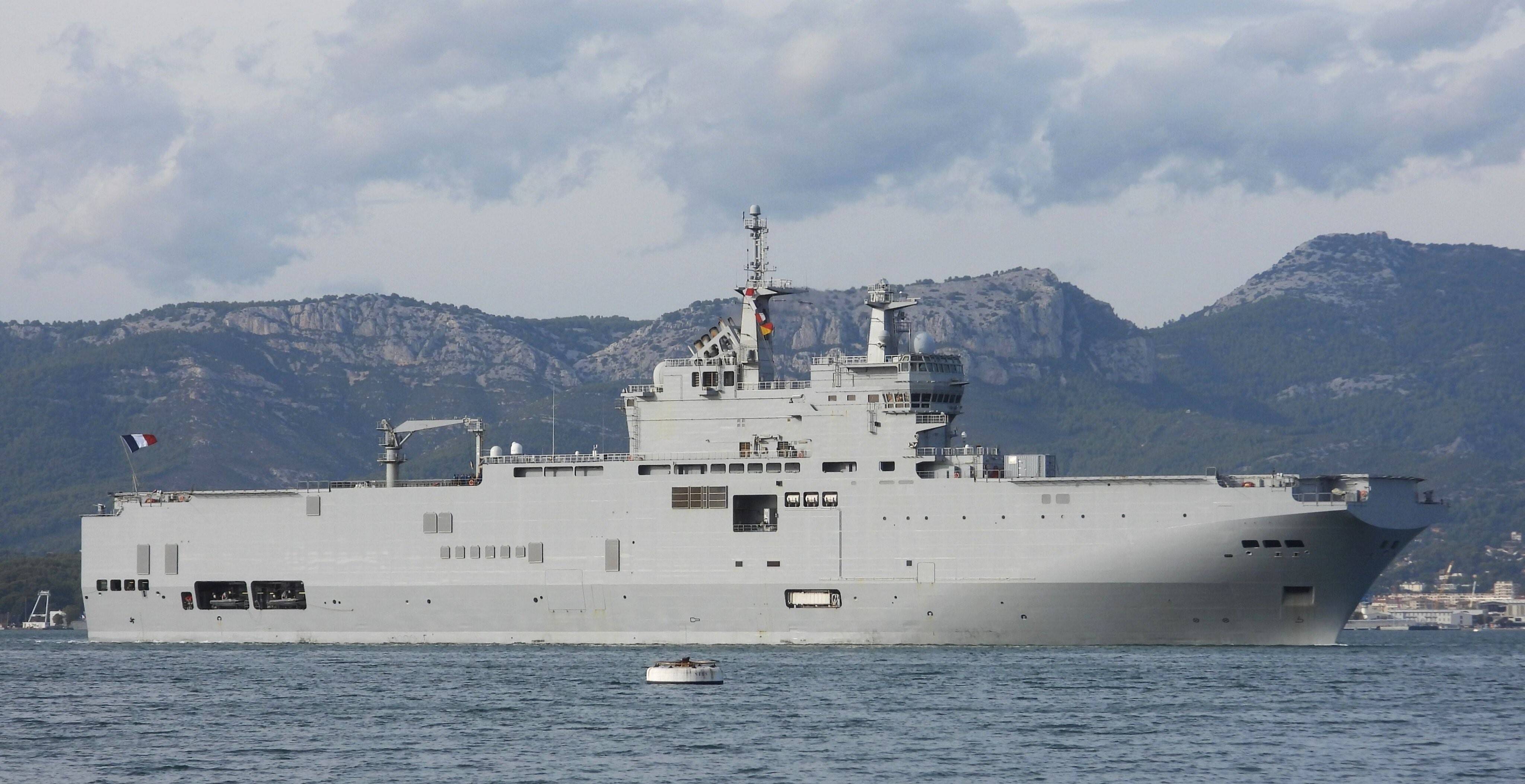 Parti de Toulon pour "soutenir les hôpitaux de Gaza", Le Tonnerre est un navire spécialiste des crises humanitaires