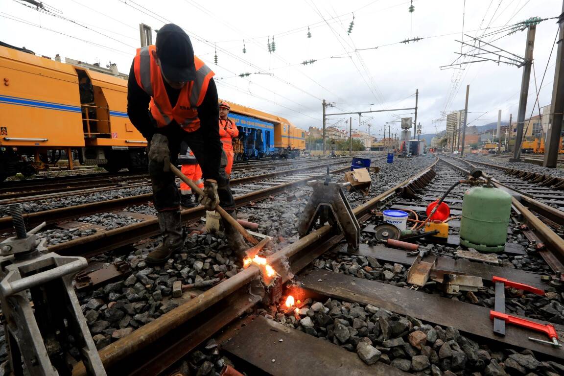 La circulation des trains adaptée les deux prochains week-ends en raison de travaux sur le réseau ferroviaire dans le Var et les Alpes-Maritimes