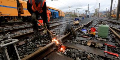 La circulation des trains adaptée les deux prochains week-ends en raison de travaux sur le réseau ferroviaire dans le Var et les Alpes-Maritimes