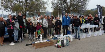 Plus de 250 kg de déchets collectés autour de la Tour royale à Toulon